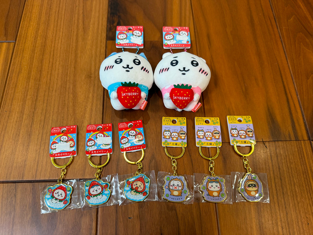 那須ハイランドパーク ちいかわ栃木限定コラボグッズ