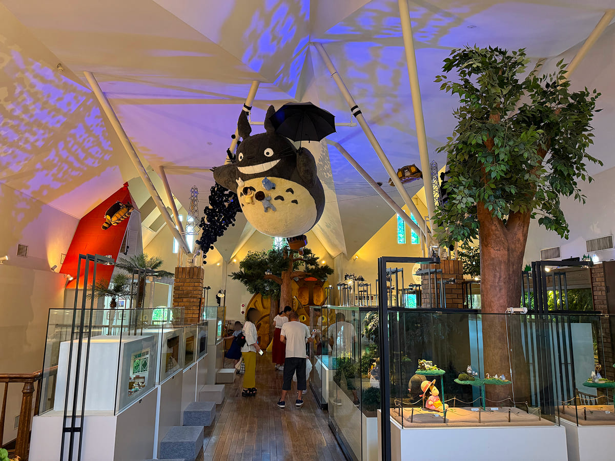 那須テディベアミュージアム トトロ展2階フロア